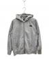 THE NORTH FACE（ザ ノース フェイス）の古着「ジップパーカー」｜グレー