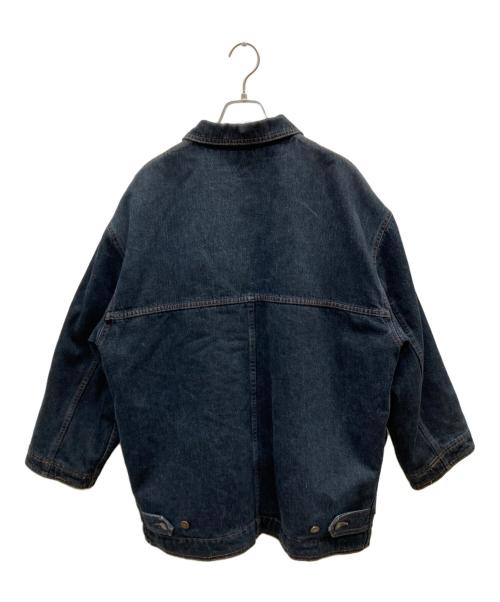 Calvin Klein Sports（カルバンクラインスポーツ）Calvin Klein Sports (カルバンクラインスポーツ) 80s デニムカバーオール インディゴ サイズ:Mの古着・服飾アイテム