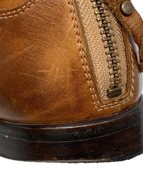 PADRONE（パドローネ）PADRONE (パドローネ) BACKZIP BOOTS ブラウン サイズ:42の古着・服飾アイテム