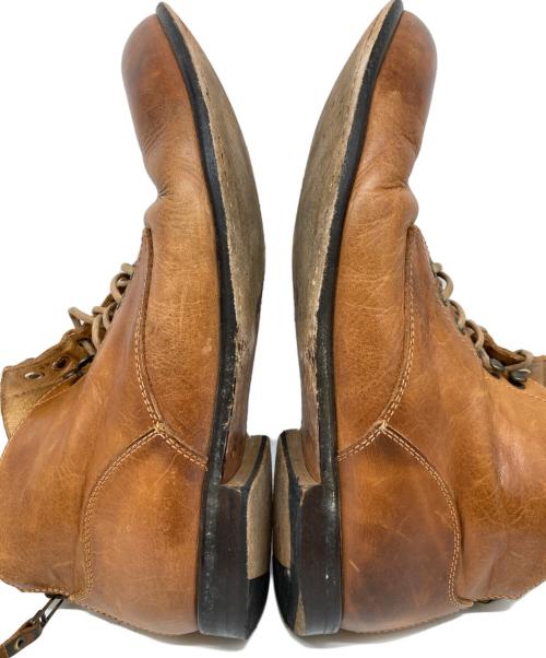 PADRONE（パドローネ）PADRONE (パドローネ) BACKZIP BOOTS ブラウン サイズ:42の古着・服飾アイテム