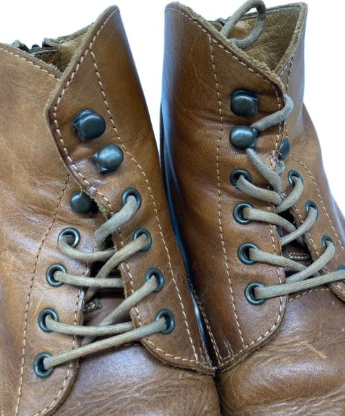 PADRONE（パドローネ）PADRONE (パドローネ) BACKZIP BOOTS ブラウン サイズ:42の古着・服飾アイテム