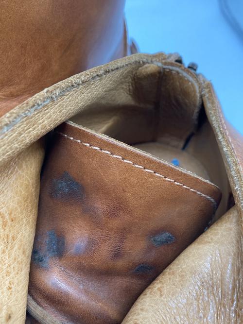 PADRONE（パドローネ）PADRONE (パドローネ) BACKZIP BOOTS ブラウン サイズ:42の古着・服飾アイテム