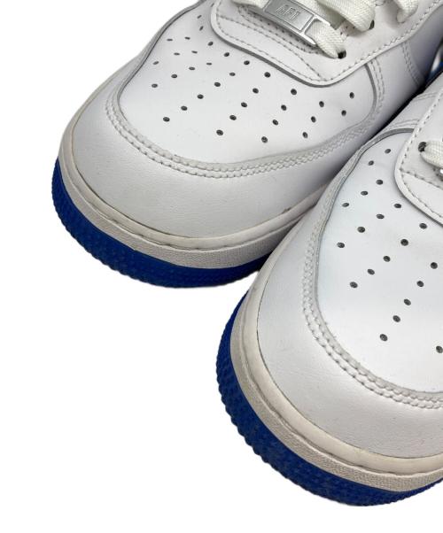 NIKE（ナイキ）NIKE (ナイキ) AIR FORCE 1 '07 LV8 ホワイト×ブルー サイズ:26.5の古着・服飾アイテム
