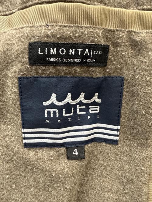 muta MARINE（ムータマリン）muta MARINE (ムータマリン) acanthus (アカンサス) MA-1ジャケット ベージュ サイズ:SIZE 4の古着・服飾アイテム
