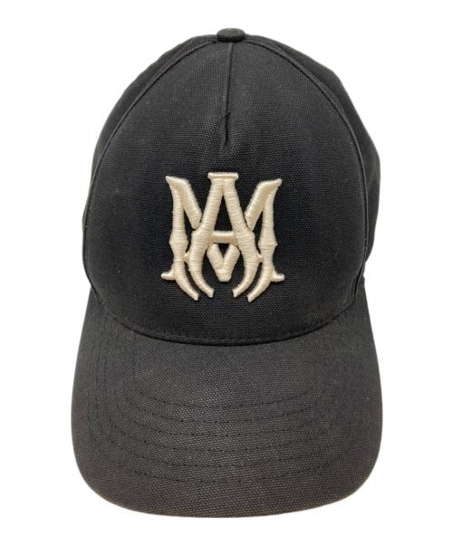 AMIRI（アミリ）AMIRI (アミリ) ロゴ刺繍トラッカーキャップ ブラック サイズ:SIZE 56CM-62CMの古着・服飾アイテム
