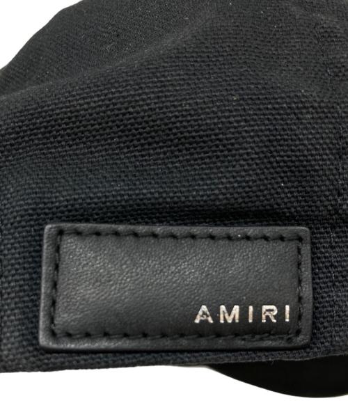 AMIRI（アミリ）AMIRI (アミリ) ロゴ刺繍トラッカーキャップ ブラック サイズ:SIZE 56CM-62CMの古着・服飾アイテム