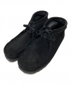 CLARKS ORIGINALSクラークス オリジナルズ）の古着「ワラビーブーツ」｜ブラック