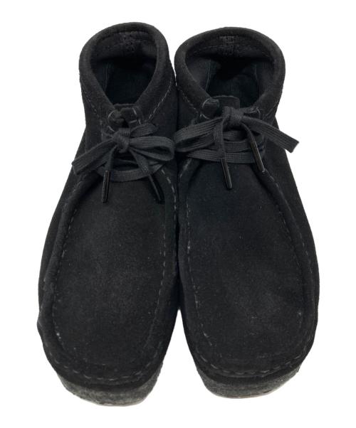 CLARKS ORIGINALS（クラークス オリジナルズ）Clarks Originals (クラークス オリジナルズ) ワラビーブーツ ブラック サイズ:25の古着・服飾アイテム