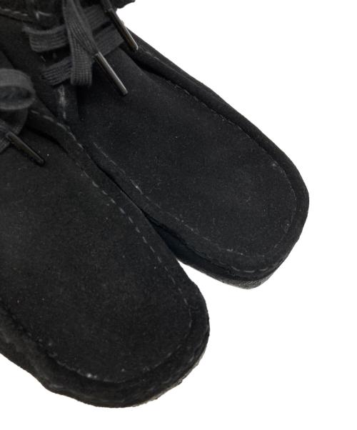 CLARKS ORIGINALS（クラークス オリジナルズ）Clarks Originals (クラークス オリジナルズ) ワラビーブーツ ブラック サイズ:25の古着・服飾アイテム
