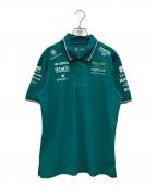 HUGO BOSS×ASTON MARTINヒューゴ ボス×アストン マーチン）の古着「ポロシャツ」｜グリーン