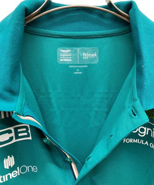 HUGO BOSS（ヒューゴ ボス）HUGO BOSS (ヒューゴ ボス) ASTON MARTIN (アストン マーチン) ポロシャツ グリーン サイズ:XLの古着・服飾アイテム