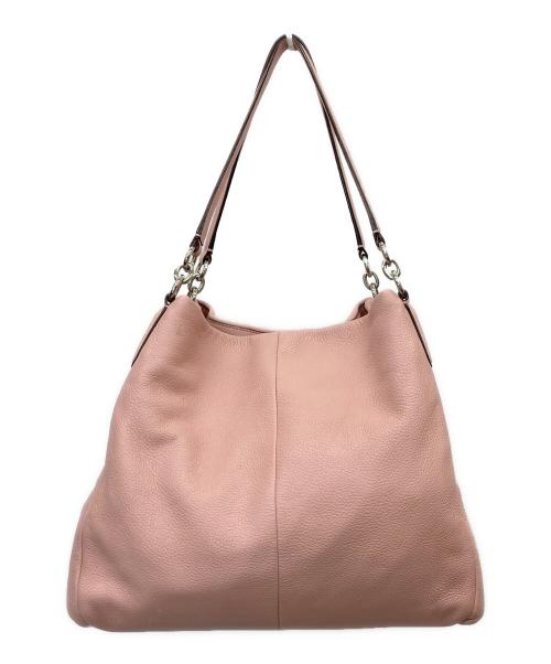 COACH（コーチ）COACH (コーチ) フィービートートバッグ ピンクの古着・服飾アイテム
