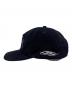 Cali Headwear (カリヘッドウェア) コーデュロイ刺繍キャップ ブラック：5000円