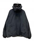 TODAYFULトゥデイフル）の古着「Hoodie Puff Jacket」｜ブラック