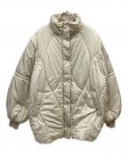 Ameriアメリ）の古着「2WAY WAVE STITCH PADDED JACKET」｜アイボリー