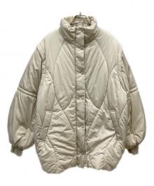 Ameri（アメリ）の古着「2WAY WAVE STITCH PADDED JACKET」｜アイボリー