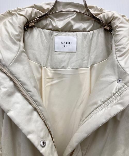 Ameri（アメリ）Ameri (アメリ) 2WAY WAVE STITCH PADDED JACKET アイボリー サイズ:Sの古着・服飾アイテム