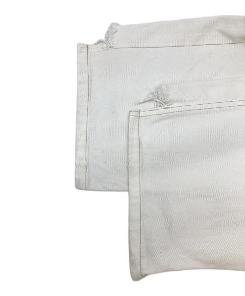 YENN（イエン）YENN (イエン) HIGH RISE TUCK WIDE PANTS ホワイト サイズ:38の古着・服飾アイテム