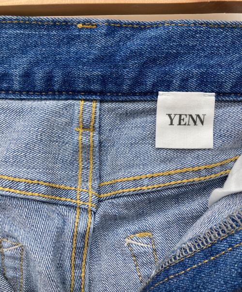 YENN（イエン）YENN (イエン) TAPERED DENIM PANTS インディゴ サイズ:38の古着・服飾アイテム
