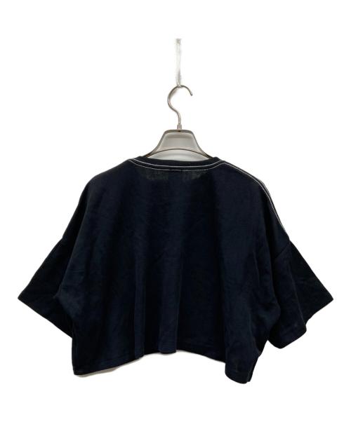 YENN（イエン）YENN (イエン) SHEER WIDE TEE ブラック サイズ:SIZE Freeの古着・服飾アイテム