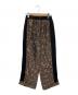TODAYFUL (トゥデイフル) Jacquard Leaf Roughpants ブラック×ブラウン サイズ:38：5000円