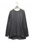 YENN（イエン）の古着「CURVE FORM LONG TEE」｜グレー