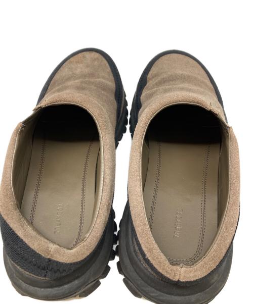 TODAYFUL（トゥデイフル）TODAYFUL (トゥデイフル) Vibramsole Leather Sabot ブラウン サイズ:38の古着・服飾アイテム