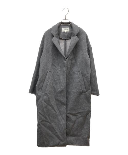 ENFOLD（エンフォルド）ENFOLD (エンフォルド) トップリバーチェスターコート グレー サイズ:SIZE 36の古着・服飾アイテム