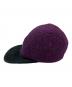 SUPREME (シュプリーム) Harris Tweed (ハリスツイード) Camp Cap パープル×ブラック：8000円