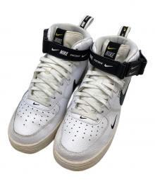 NIKE（ナイキ）の古着「AIR FORCE 1 MID UTILITY WHITE BLACK」｜ホワイト×ブラック