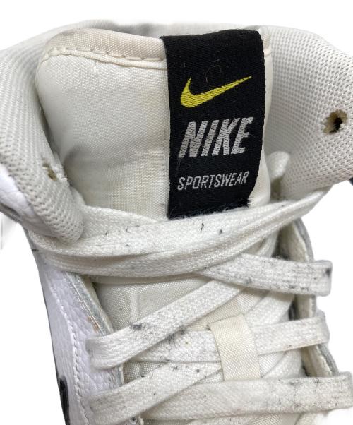NIKE（ナイキ）NIKE (ナイキ) AIR FORCE 1 MID UTILITY WHITE BLACK ホワイト×ブラック サイズ:26.5の古着・服飾アイテム