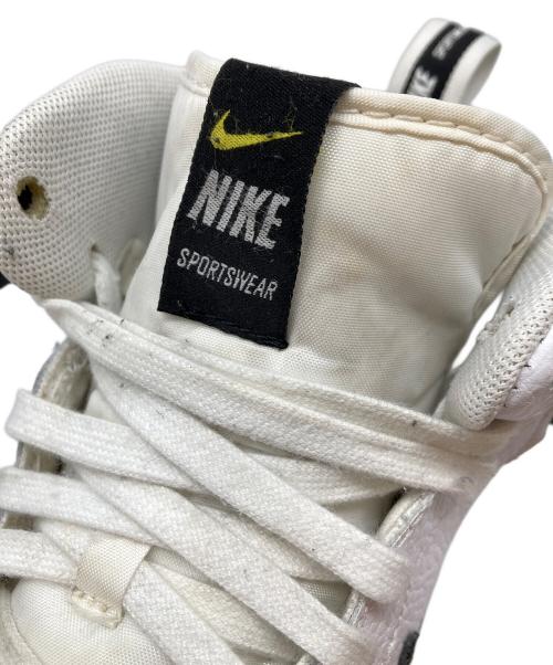 NIKE（ナイキ）NIKE (ナイキ) AIR FORCE 1 MID UTILITY WHITE BLACK ホワイト×ブラック サイズ:26.5の古着・服飾アイテム