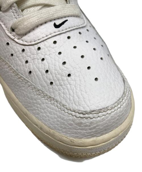 NIKE（ナイキ）NIKE (ナイキ) AIR FORCE 1 MID UTILITY WHITE BLACK ホワイト×ブラック サイズ:26.5の古着・服飾アイテム