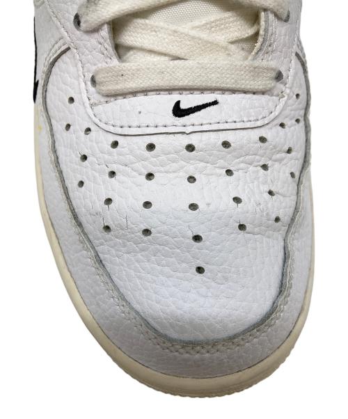 NIKE（ナイキ）NIKE (ナイキ) AIR FORCE 1 MID UTILITY WHITE BLACK ホワイト×ブラック サイズ:26.5の古着・服飾アイテム