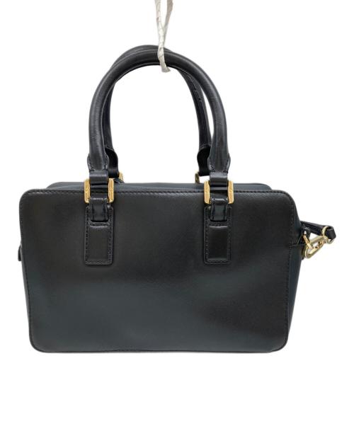 TORY BURCH（トリーバーチ）TORY BURCH (トリーバーチ) 2WAYショルダーバッグ ブラックの古着・服飾アイテム