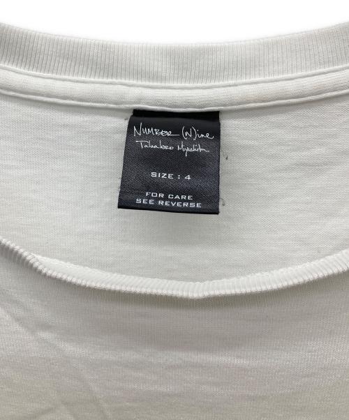 NUMBER (N)INE（ナンバーナイン）NUMBER (N)INE (ナンバーナイン) ハートチェアグラフィックTシャツ ホワイト サイズ:4の古着・服飾アイテム