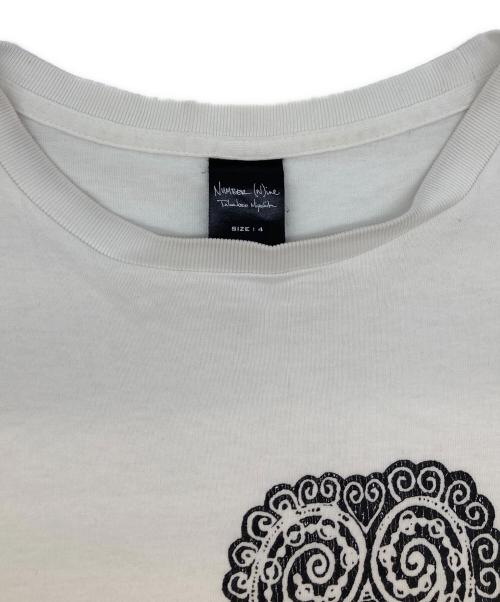 NUMBER (N)INE（ナンバーナイン）NUMBER (N)INE (ナンバーナイン) ハートチェアグラフィックTシャツ ホワイト サイズ:4の古着・服飾アイテム