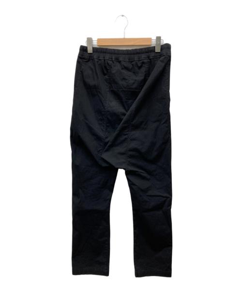 RICK OWENS（リックオウエンス）RICK OWENS (リックオウエンス) WALRUS ドローコードサルエルパンツ ブラック サイズ:46の古着・服飾アイテム
