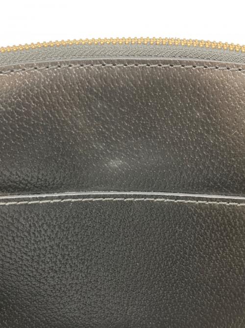 Kate Spade（ケイトスペード）Kate Spade (ケイトスペード) レザーショルダーバッグ ブラックの古着・服飾アイテム