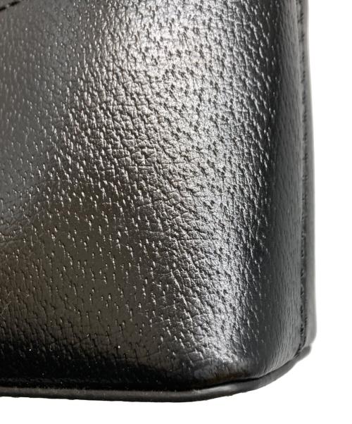 Kate Spade（ケイトスペード）Kate Spade (ケイトスペード) レザーショルダーバッグ ブラックの古着・服飾アイテム