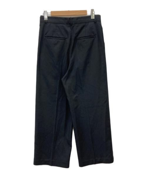 ETRE TOKYO（エトレトウキョウ）ETRE TOKYO (エトレトウキョウ) フォールドベルト タックパンツ ブラック サイズ:Sの古着・服飾アイテム