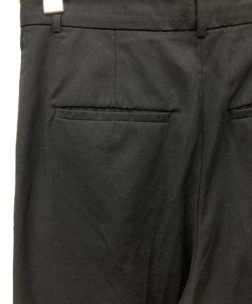 ETRE TOKYO（エトレトウキョウ）ETRE TOKYO (エトレトウキョウ) フォールドベルト タックパンツ ブラック サイズ:Sの古着・服飾アイテム