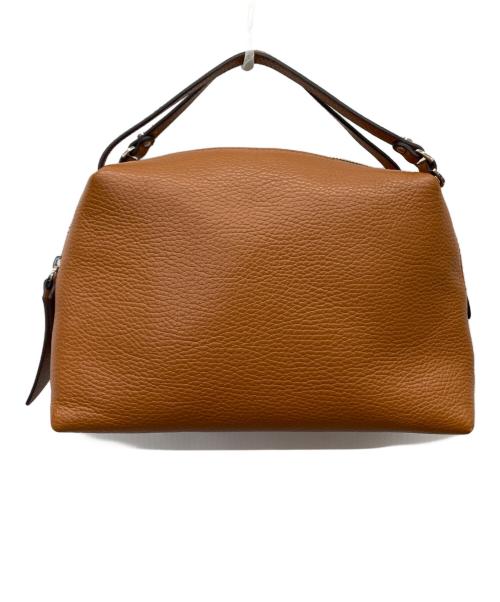 GIANNI CHIARINI（ジャンニ キアリーニ）GIANNI CHIARINI (ジャンニ キアリーニ) ALIFA S 2WAY レザーバッグ ブラウン サイズ:-の古着・服飾アイテム