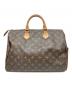 LOUIS VUITTON（ルイ ヴィトン）の古着「モノグラム スピーディ35」｜ブラウン
