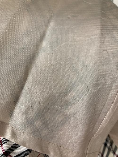 BURBERRY BLUE LABEL（バーバリー ブルー レーベル）BURBERRY BLUE LABEL (バーバリー ブルー レーベル) ノバチェックタックミニスカート ベージュ サイズ:36の古着・服飾アイテム