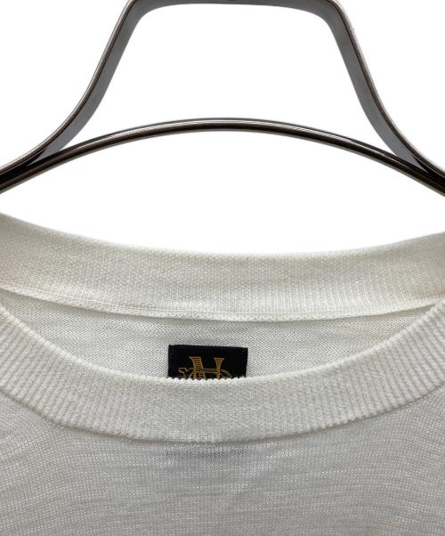 BATONER（バトナ―）BATONER (バトナ―) クルーネックニット ホワイト サイズ:2の古着・服飾アイテム