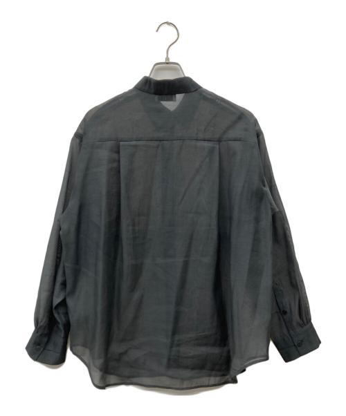 UNITED ARROWS TOKYO（ユナイテッドアローズトウキョウ）UNITED ARROWS TOKYO (ユナイテッドアローズトウキョウ) シアーシャツ グレー サイズ:-の古着・服飾アイテム