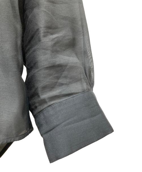 UNITED ARROWS TOKYO（ユナイテッドアローズトウキョウ）UNITED ARROWS TOKYO (ユナイテッドアローズトウキョウ) シアーシャツ グレー サイズ:-の古着・服飾アイテム