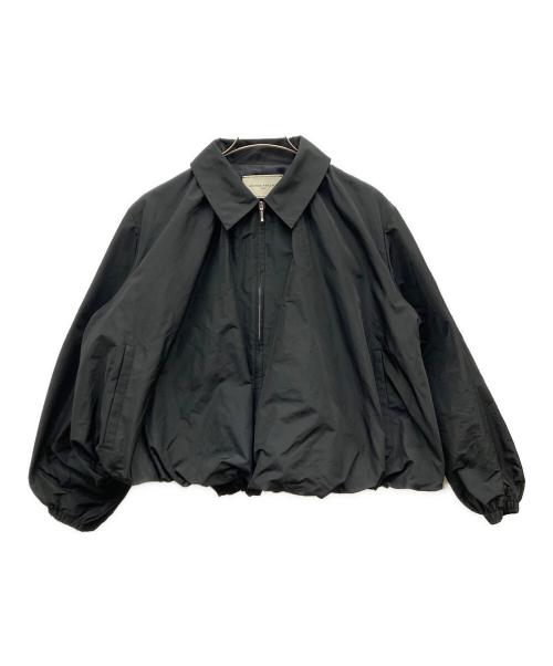 UNITED ARROWS TOKYO（ユナイテッドアローズトウキョウ）UNITED ARROWS TOKYO (ユナイテッドアローズトウキョウ) タフタ ボリュームギャザーブルゾン ブラック サイズ:36の古着・服飾アイテム