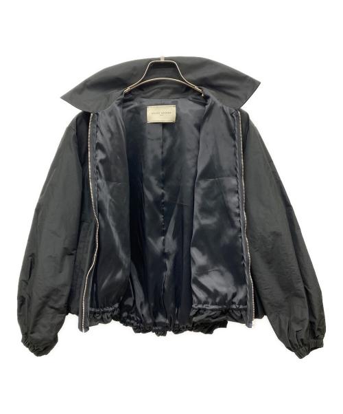 UNITED ARROWS TOKYO（ユナイテッドアローズトウキョウ）UNITED ARROWS TOKYO (ユナイテッドアローズトウキョウ) タフタ ボリュームギャザーブルゾン ブラック サイズ:36の古着・服飾アイテム